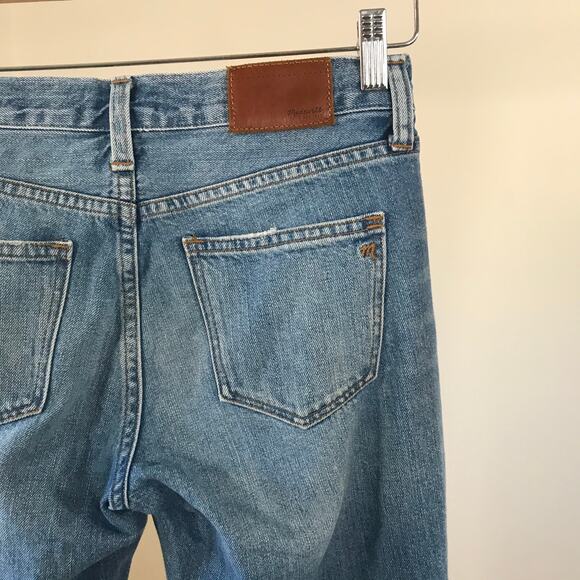 Madewell • Medium Wash Straight Leg Jeans - Picture 4 of 7